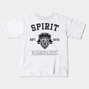 Washington Spirit FC NWSL Vintage Logo Kids T-Shirt